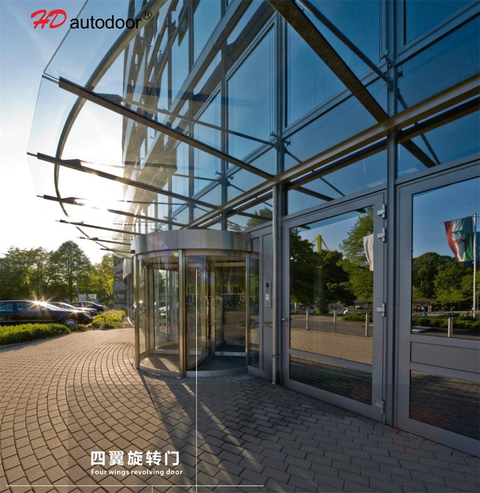 兩翼、三翼、四翼旋轉(zhuǎn)門：青島恒達自動門(圖5)